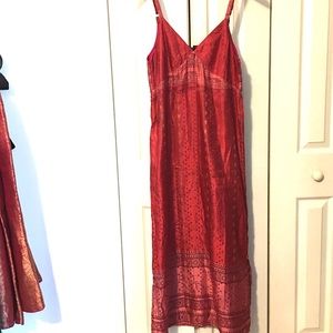Silk dress by Synergy/ Urban Outfitters